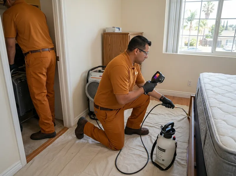 Bed Bug Thermal and Chemical Remediation in Whittier, CA